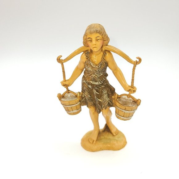 The Fontanini Nativity Asa Water Boy 5" Heirloom 1983  Collection Figure - Picture 3 of 9